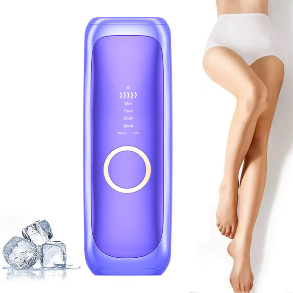 Laser Hair Removal,15J Ipl Hair Removal Device with Sapphire lens,Ice Cooling No pain
