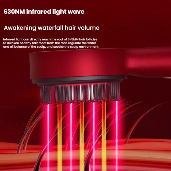 Scalp Massaging Brush, Shiatsu Hair Scalp Massager with IPX7 Waterproof,Promote hair growth - Image 4